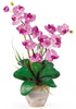 1026-MA Mauve Double Phalaenopsis Silk Orchid in 8 colors by Nearly Natural | 25"