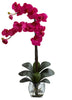 1323-BU Beauty Double Phalaenopsis Orchid in Water 8 colors by Nearly Natural | 27"
