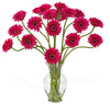 1086-BU Beauty Silk Gerber Daisy in Water in 7 colors by Nearly Natural | 21 inches