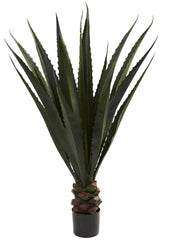 6768 Giant Agave Artificial Tree with Planter by Nearly Natural | 52 inches