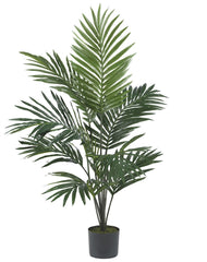 5296 Kentia Palm Artificial Silk Tree with Planter by Nearly Natural | 5 ft