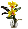 1321-S3 Mini Silk Cattleya Orchid S/3 in Water by Nearly Natural | 14.5 inches