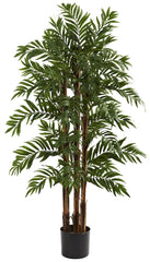 5405 Parlor Palm Artificial Tree with Planter by Nearly Natural | 48 inches