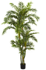 5348 Parlor Palm Artificial Tree with Planter by Nearly Natural | 6 feet