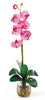 1104-DP Dark Pink Silk Phalaenopsis in Water in 8 colors by Nearly Natural | 27 inches