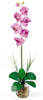 1104-MA Mauve Silk Phalaenopsis in Water in 8 colors by Nearly Natural | 27 inches
