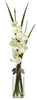4824-S2 Phalaenopsis Silk Orchid Set/2 in Water by Nearly Natural | 21 inches