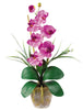 1016-MA Mauve Phalaenopsis Silk Orchid in 8 colors by Nearly Natural | 21 inches