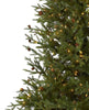 5373 Pine & Pine Cone Christmas Tree w/Lights by Nearly Natural | 7.5 feet