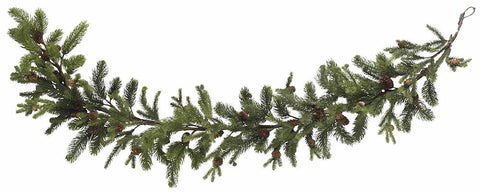 4918 Pine & Pine Cone Artificial Holiday Garland by Nearly Natural | 5 feet