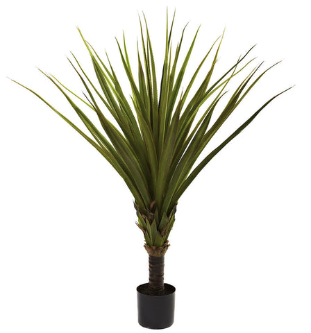 5365 Spiked Agave Artificial Silk Tree w/Planter by Nearly Natural | 5 feet