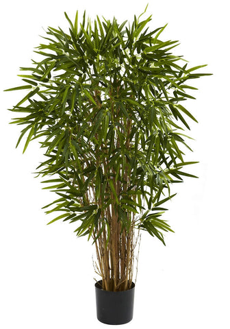 5422 Twiggy Bamboo Artificial Silk Tree by Nearly Natural | 4 feet