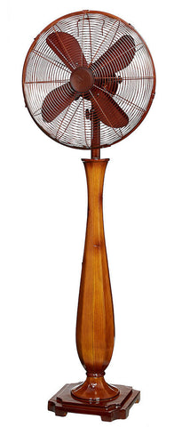 DBF0472 Sambuca 16 inch Decorative Oscillating Standing Floor Fan by Deco Breeze