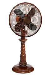 DBF0761 Raleigh 10 inch Decorative Oscillating Table Desk Fan by Deco Breeze