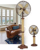 DBF1026 Darby 16 inch Decorative Oscillating Standing Floor Fan by Deco Breeze