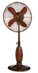 DBF2499 Coppertino 18 inch Metal Oscillating Outdoor Patio Fan by Deco Breeze