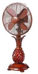 DBF5431 Makani 10 inch Decorative Oscillating Table Desk Fan by Deco Breeze