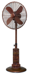 DBF5435 Terra 18 inch Metal Oscillating Outdoor Patio Fan by Deco Breeze