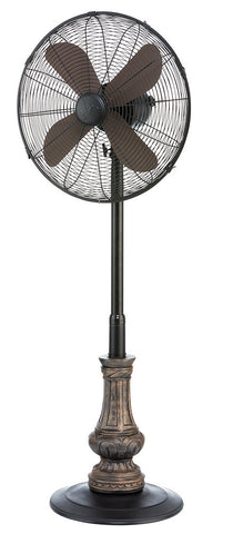 DBF6125 Harrison 16 inch Adjustable Oscillating Standing Floor Fan by Deco Breeze