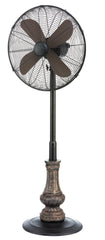 DBF6125 Harrison 16 inch Adjustable Oscillating Standing Floor Fan by Deco Breeze