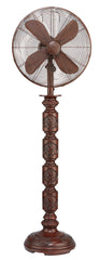 DBF6138 Mila 16 inch Decorative Oscillating Standing Floor Fan by Deco Breeze