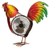 DBF6165 Rooster Hand Painted Metal USB Portable Table Desk Fan by Deco Breeze