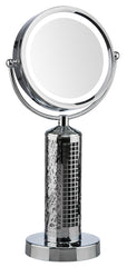 FTY5350 Fanity Lighted Vanity Mirror with Tower Fan by Deco Breeze