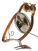DBF6162 Owl Small Hand Painted Metal USB Portable Table Desk Fan by Deco Breeze