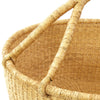 gh44 Natural Extra Large Bolga Open Storage Floor Laundry Basket | Ghana Fair Trade by Swahili Imports